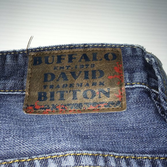 Buffalo David Bitton Evan Super Slim Jeans 36x31 - Picture 3 of 10